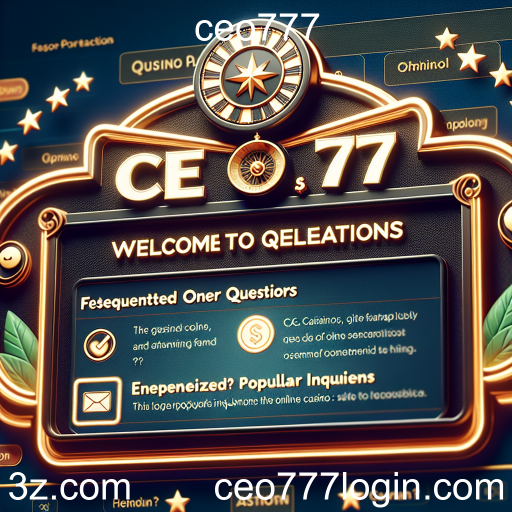 Explorando a Categoria 'Perguntas Frequentes' do Ceo777